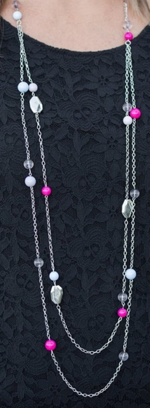 "Take One For The GLEAM"-Multi Colored Necklace - Picture 2 of 5